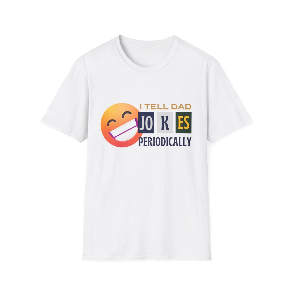 I Tell Dad Jokes Periodically T-Shirt | Funny Emoji Tee
