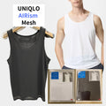 UNIQLO AIRism Mesh Anti-Odor Tank Top XS-4XL Black White MEN New Japan