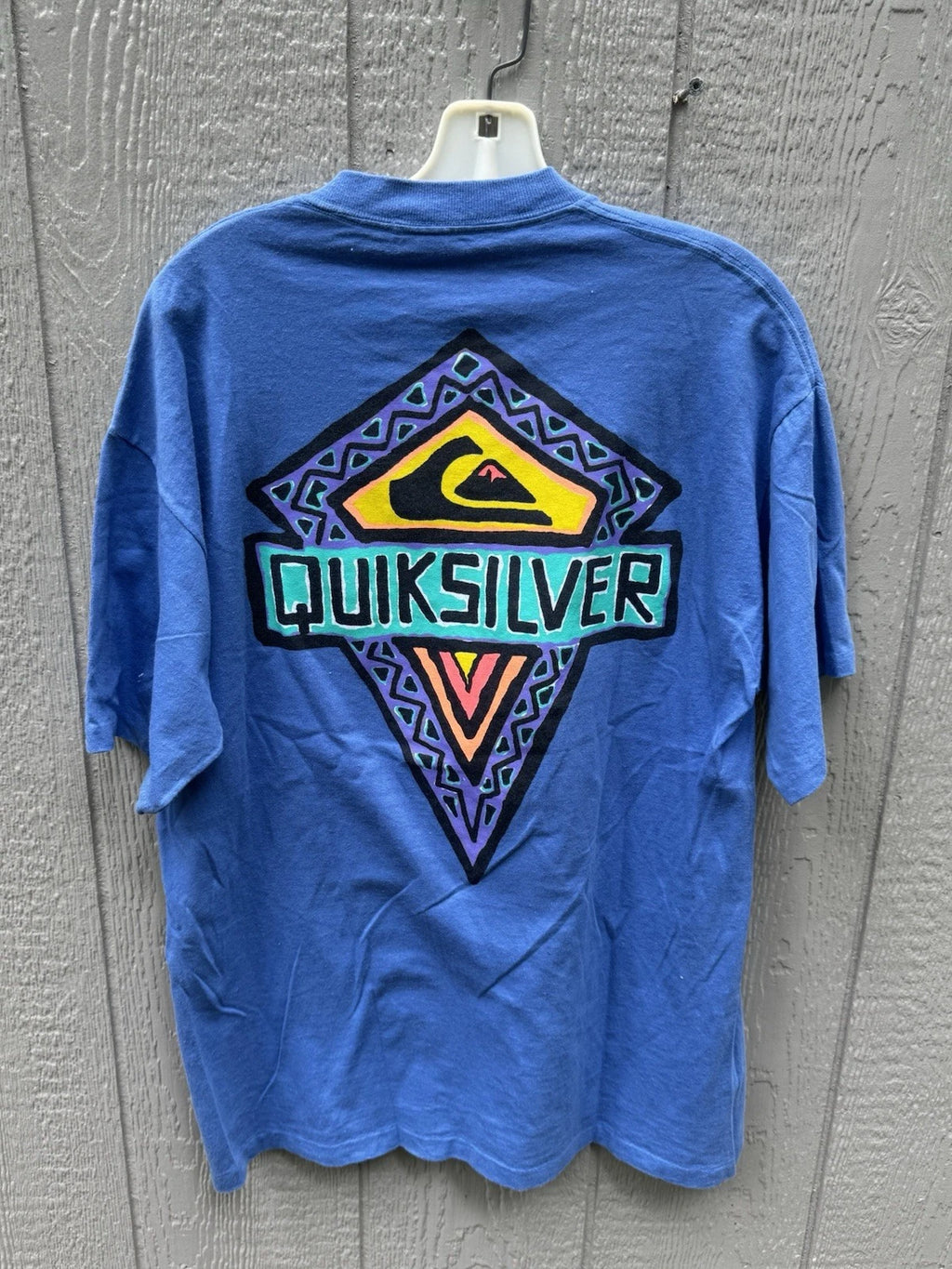 Vintage 90s Quicksilver Surf T Shirt Made in USA y2k Size XL