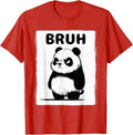 Cool Bruh Panda Men Women Kids Teens Funny Panda T-Shirt