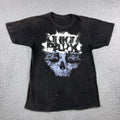 Vintage Linkin Park T-Shirt Men M Black Skull Graphic Rock Band Tee Faded Grunge