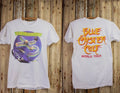 Vintage Blue Oyster Cult Club Ninja World Tour Concert T Shirt 1986 White