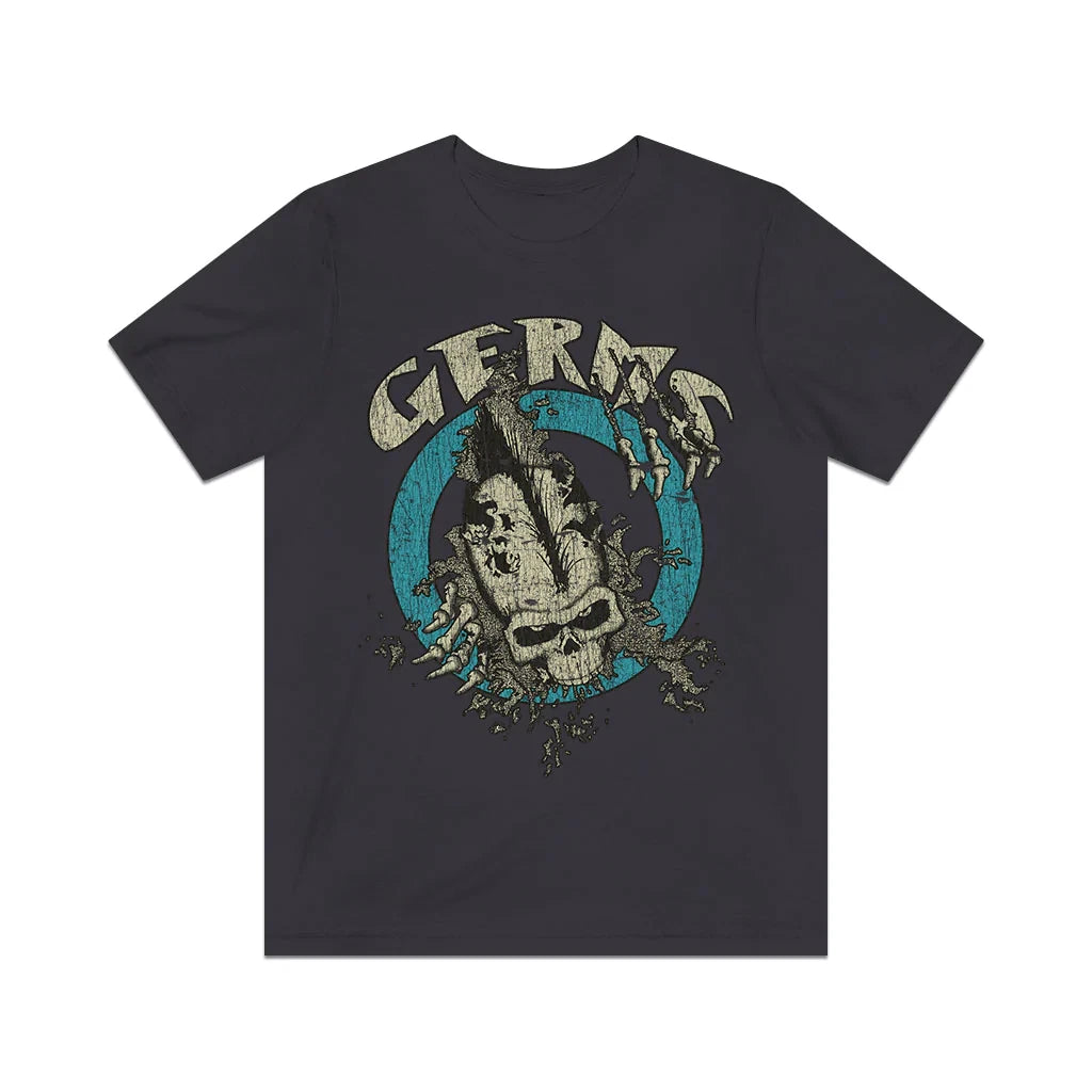 Germs (GI) Skull Ripper 1979 Vintage Men's T-Shirt