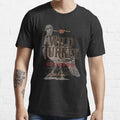 NWT Funny Retro Wild Turkey Premium Gift Unisex T-Shirt
