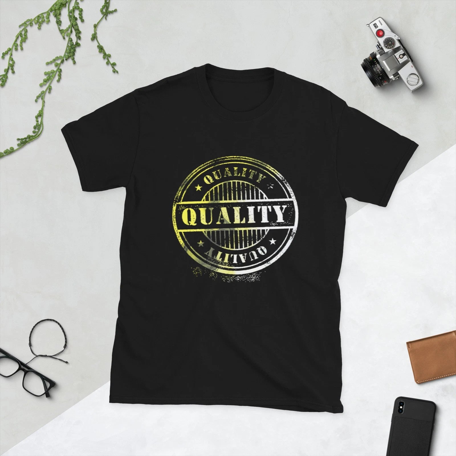 Short-Sleeve Unisex Custom T-Shirt - Stamped