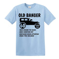 60th Birthday Old Banger T Shirt present Gift Novelty Funny Mens Ladies Tshirt
