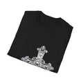 Ornate Celtic Cross T-Shirt Religious Faith Cross Design Y2K Gothic cross style