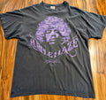 VTG Y2K Jimi Hendrix Purple Haze Black Delta Tag Sz Large T Shirt