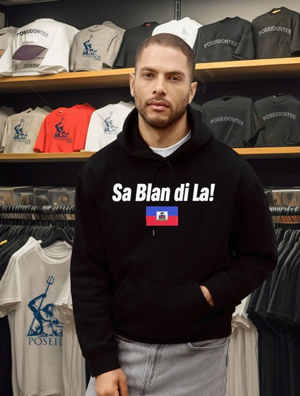 Sa Blan Di La Haitian T-shirt