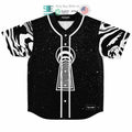 BEST Safe With Me black white Baseball Jersey