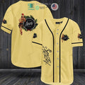 BEST Sailor Jerry logo light yellow Baseball Jersey