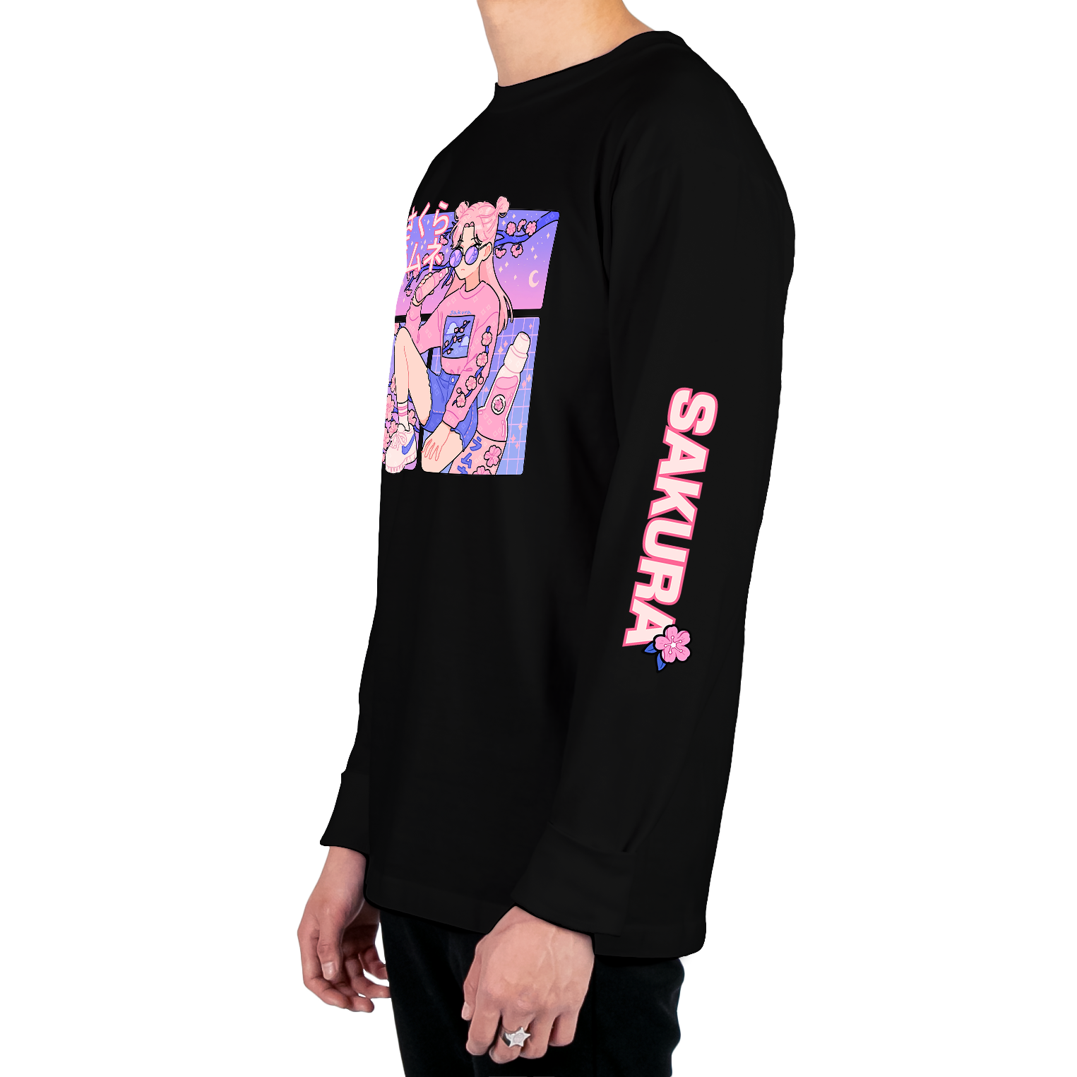 Sakura Long Sleeve Tee