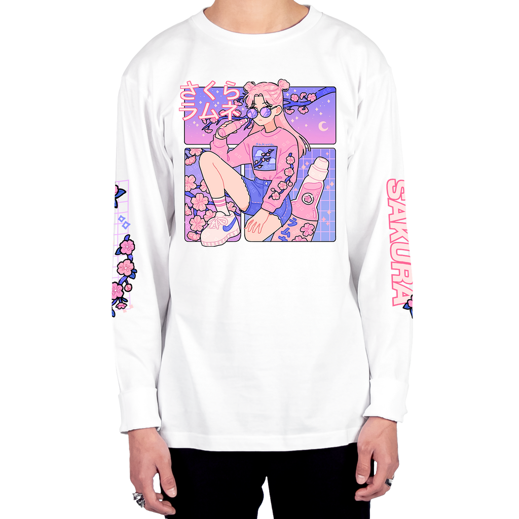 Sakura Long Sleeve Tee
