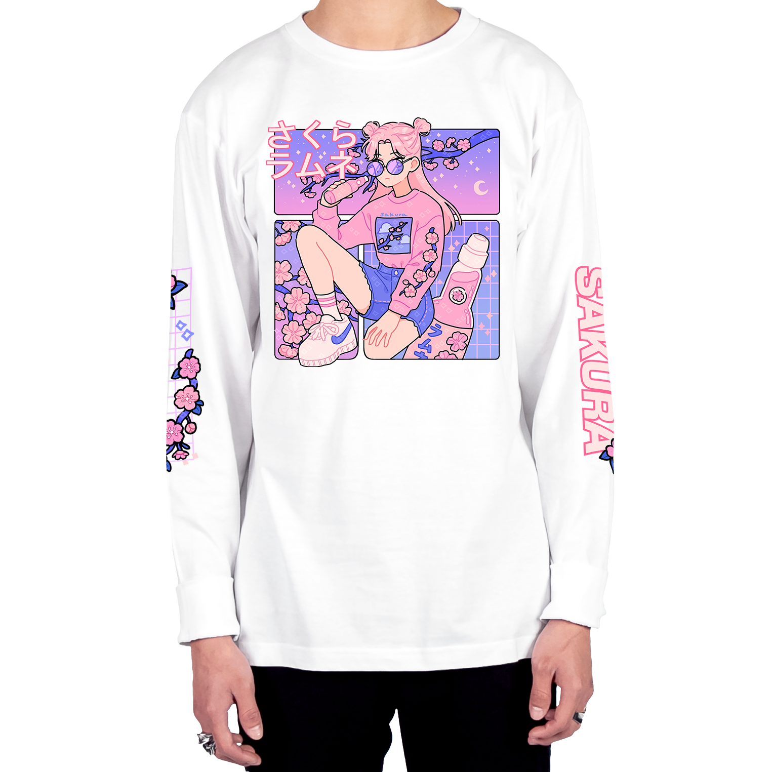 Sakura Long Sleeve Tee