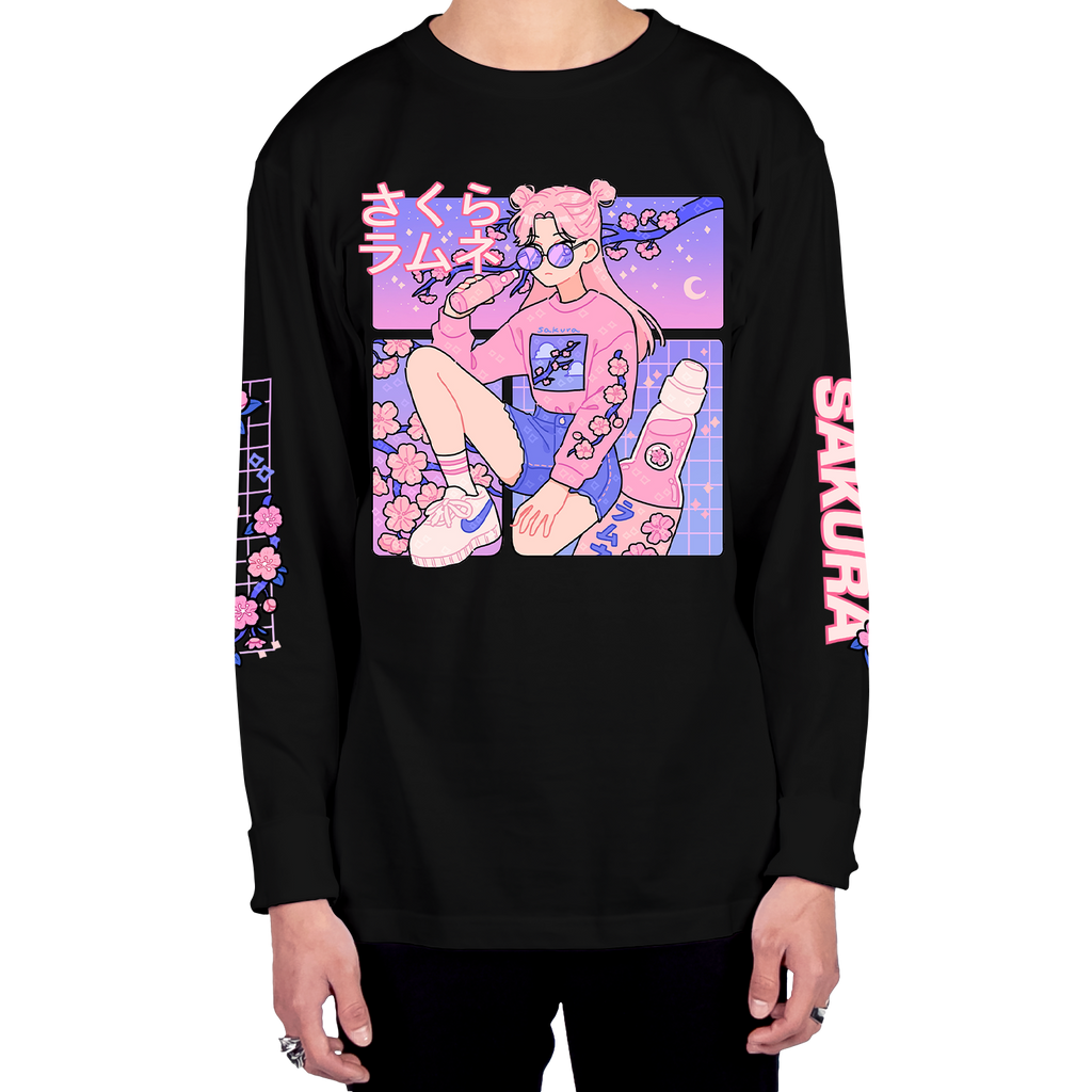 Sakura Long Sleeve Tee