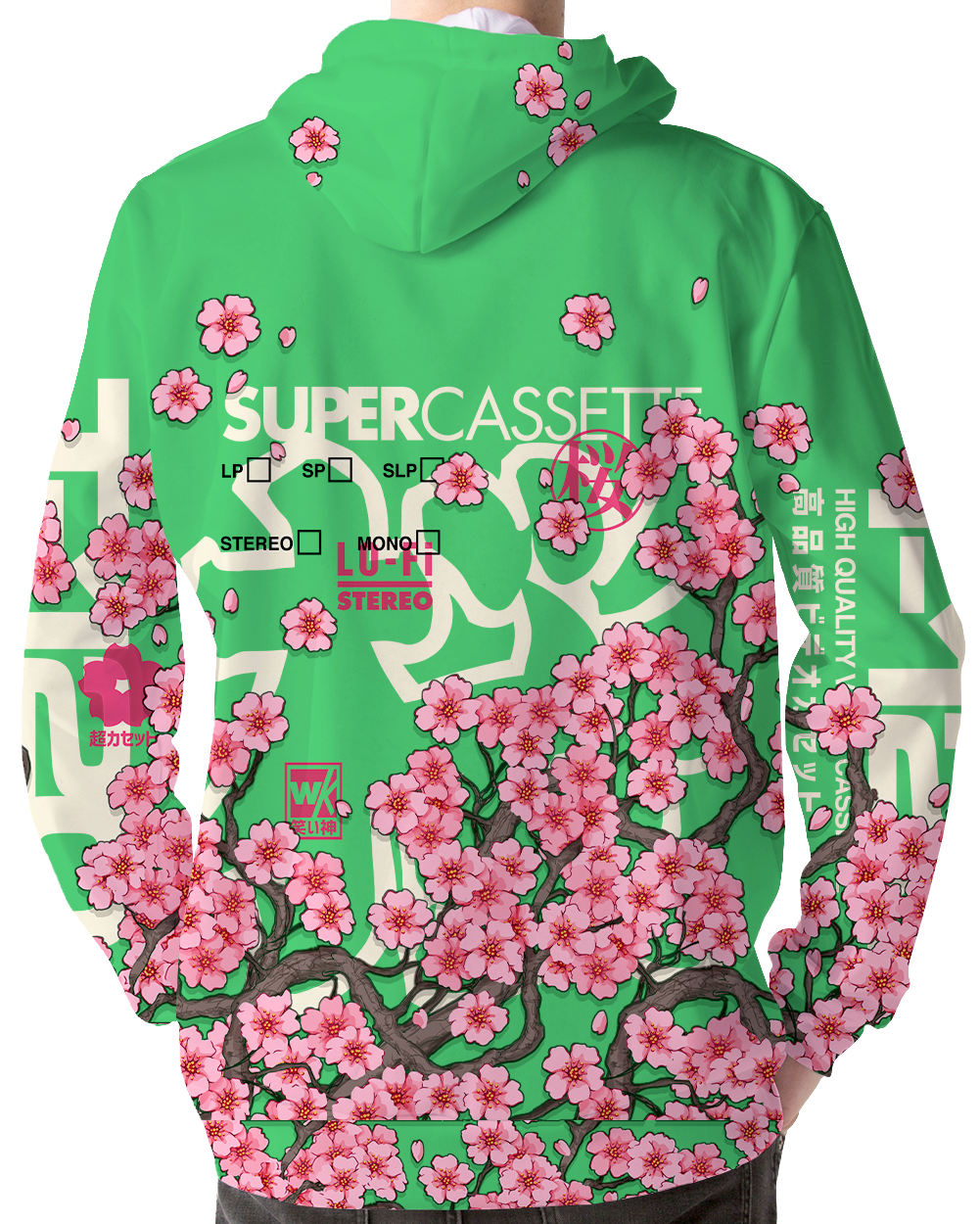Sakura Supercassette Hoodie