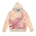 Blossomwave Zip Up Hoodie