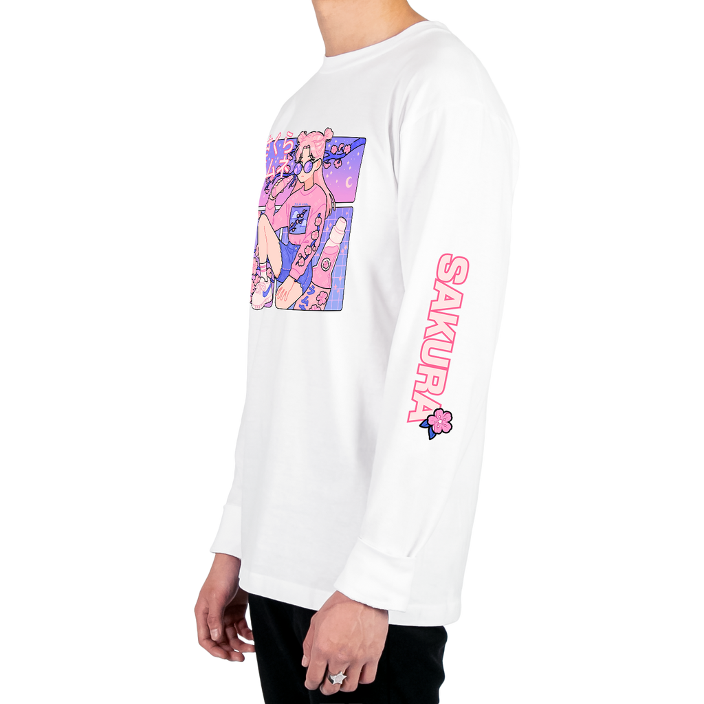 Sakura Long Sleeve Tee