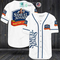 BEST Samuel Adams Boston Lager logo white Baseball Jersey