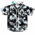 BEST Sarge 1 grey camo Baseball Jersey