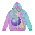 Saved By The Vapor Zip Up Hoodie