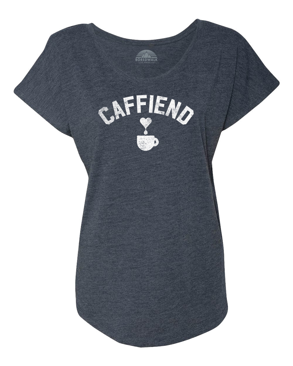 Women's Caffiend Scoop Neck T-Shirt
