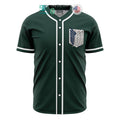 BEST Scouting Regiment Attack on Titan Baseball Jersey