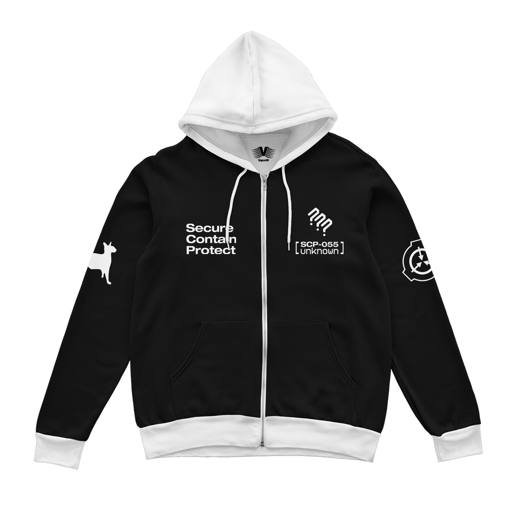 Secure Contain Protect Zip Up Hoodie