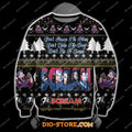 Scream 1996 3D Print Knitting Pattern Ugly Christmas Sweater