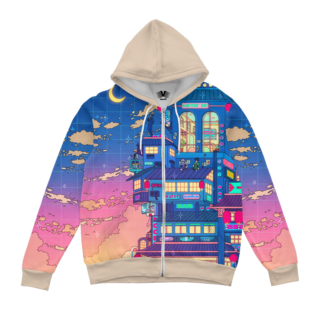 Hunt Or Be Hunted Zip Up Hoodie