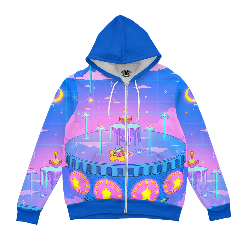 Secret Fountain Zip Up Hoodie