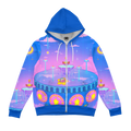 Secret Fountain Zip Up Hoodie