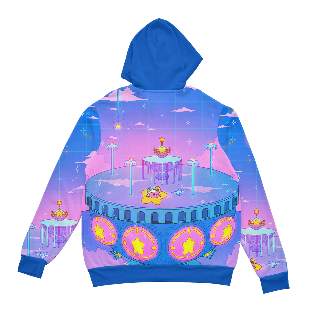 Secret Fountain Zip Up Hoodie