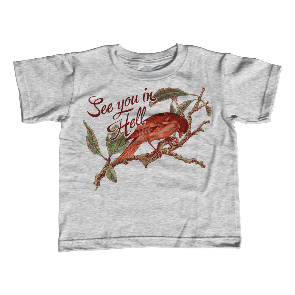 Boy's See You In Hell Bird T-Shirt