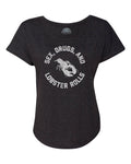 Women's Sex Drugs and Lobster Rolls Scoop Neck T-Shirt