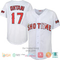 BEST Shohei Ohtani 17 white baseball jersey