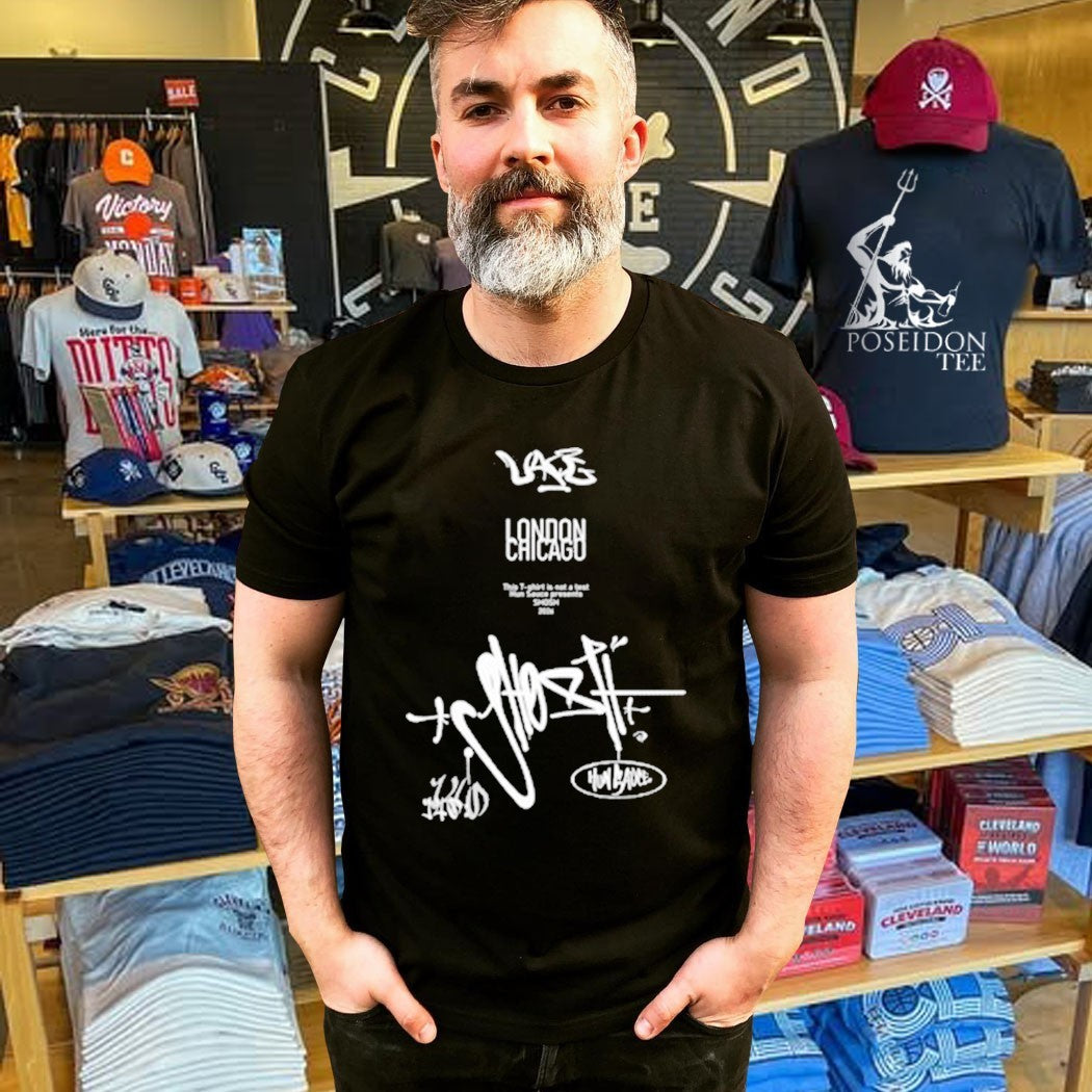 Shosh X Hun Sauce London Chicago T-shirt