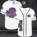 BEST Siempre Tequila logo white Baseball Jersey