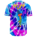 BEST Simpson Riddim Mom tie dye Baseball Jersey