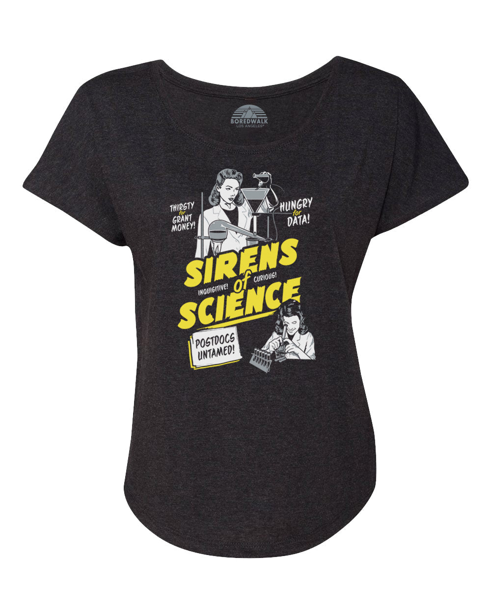Women's Sirens of Science Scoop Neck T-Shirt
