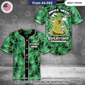 Smoke Weed Everyday Baseball Jersey