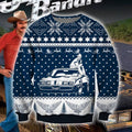 Smokey And The Bandit Knitting Pattern 3D Print Ugly Christmas Sweater