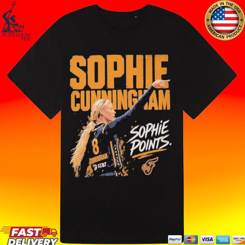 Sophie Cunningham Indiana Fever Pointing T-shirt