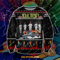 Soul Train 3D Print Knitting Pattern Ugly Christmas Sweater