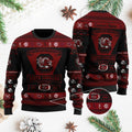 South Carolina Gamecocks Football Team Logo Custom Name Personalized Ugly Christmas Sweater Holiday Party Men Women Plus Size