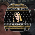 Spicoli Knitting Pattern 3D Print Ugly Christmas Sweater