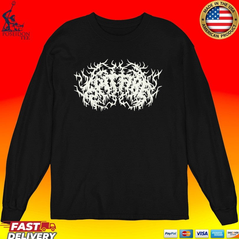 Spitfire Deathmask Script T-shirt