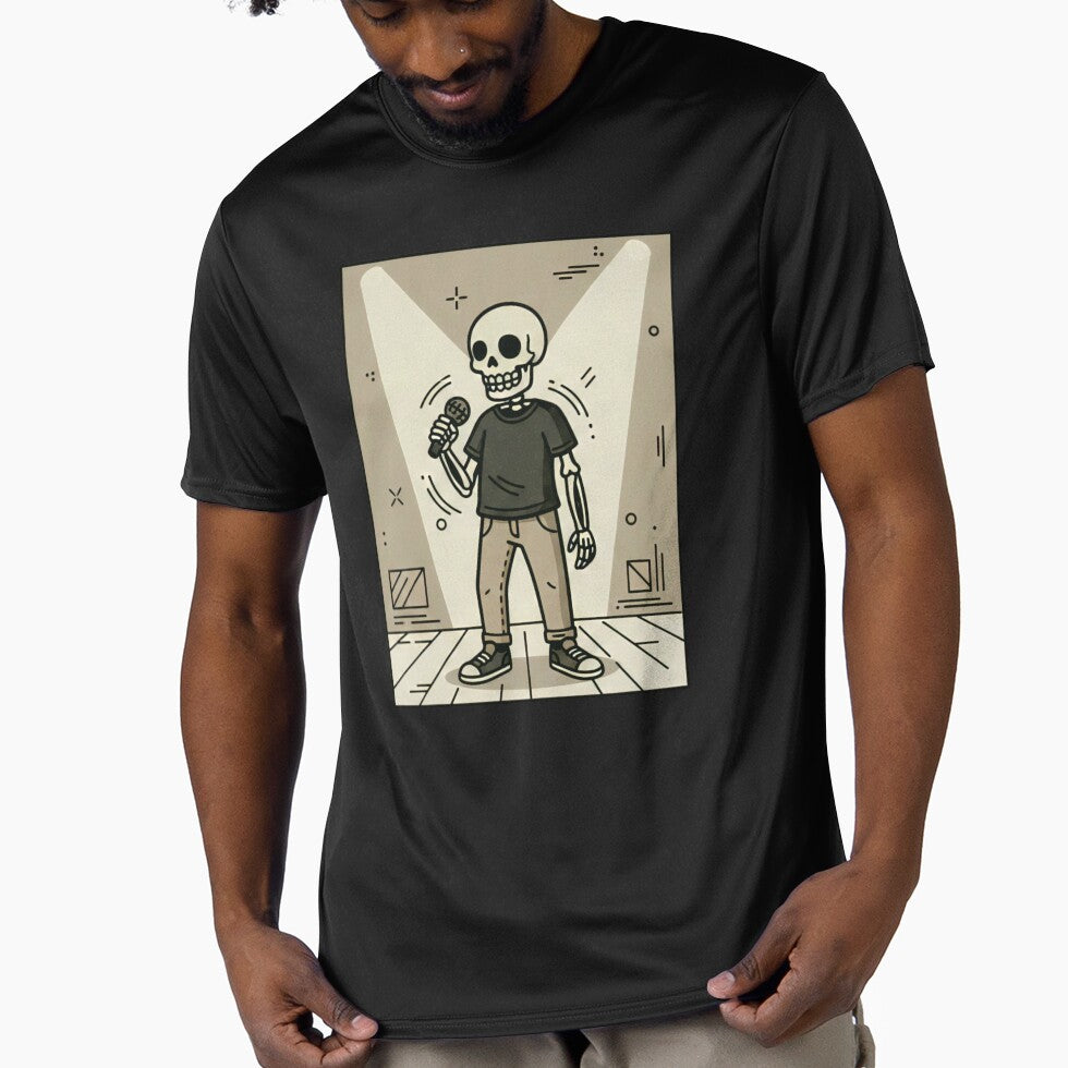 SINGER | Minimalist Skeleton Streetwear Art by DEADLINE.