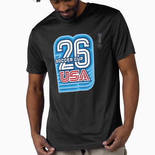 26 Soccer Cup USA Retro | Vintage Football Fan Graphic | Classic Red White Blue Design | Unisex Sports by RSC-STORE