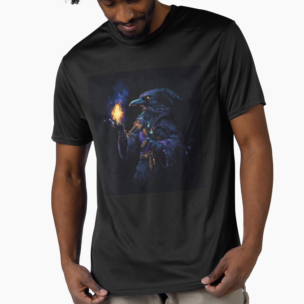 Raven Wizard Pixel Art by Kaos-Bit